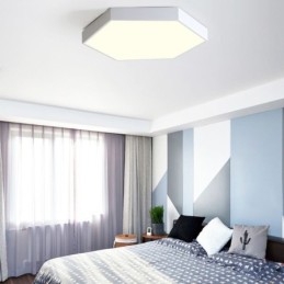 Plafoniera LED esagonale moderna a filo
