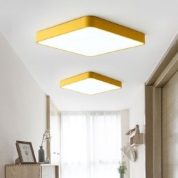 Plafoniera LED quadrata sottile a filo