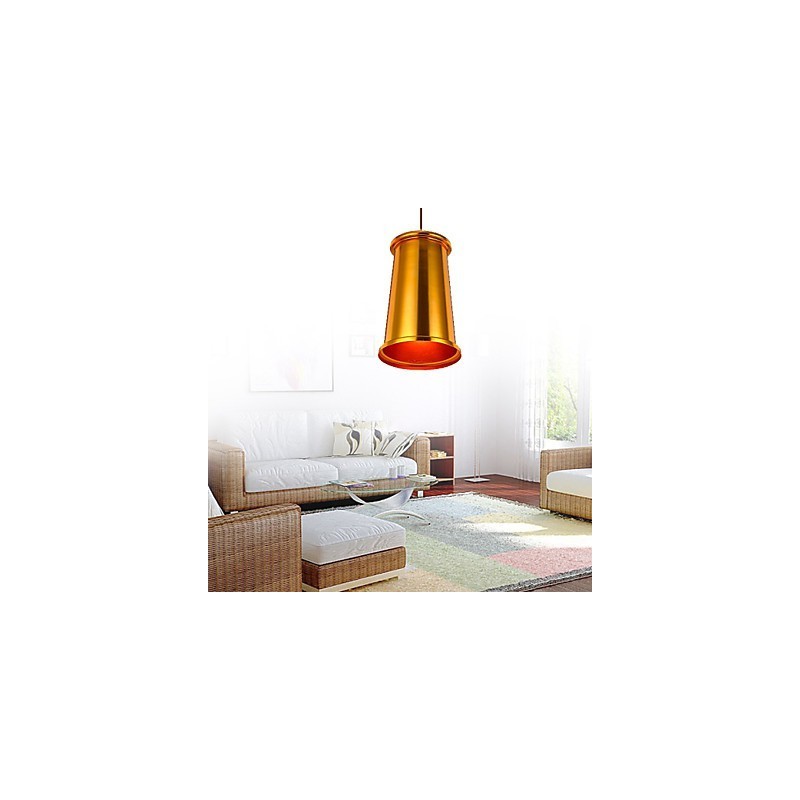 Lampadario mini moderno contemporaneo in metallo oro