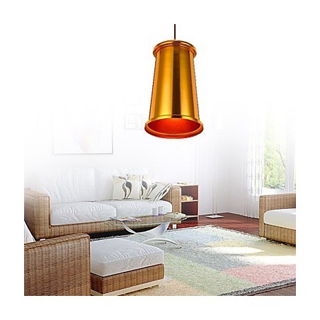 Lampadario mini moderno contemporaneo in metallo oro