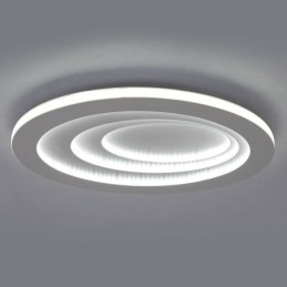Plafoniera a filo moderna a goccia d'acqua con illuminazione laterale