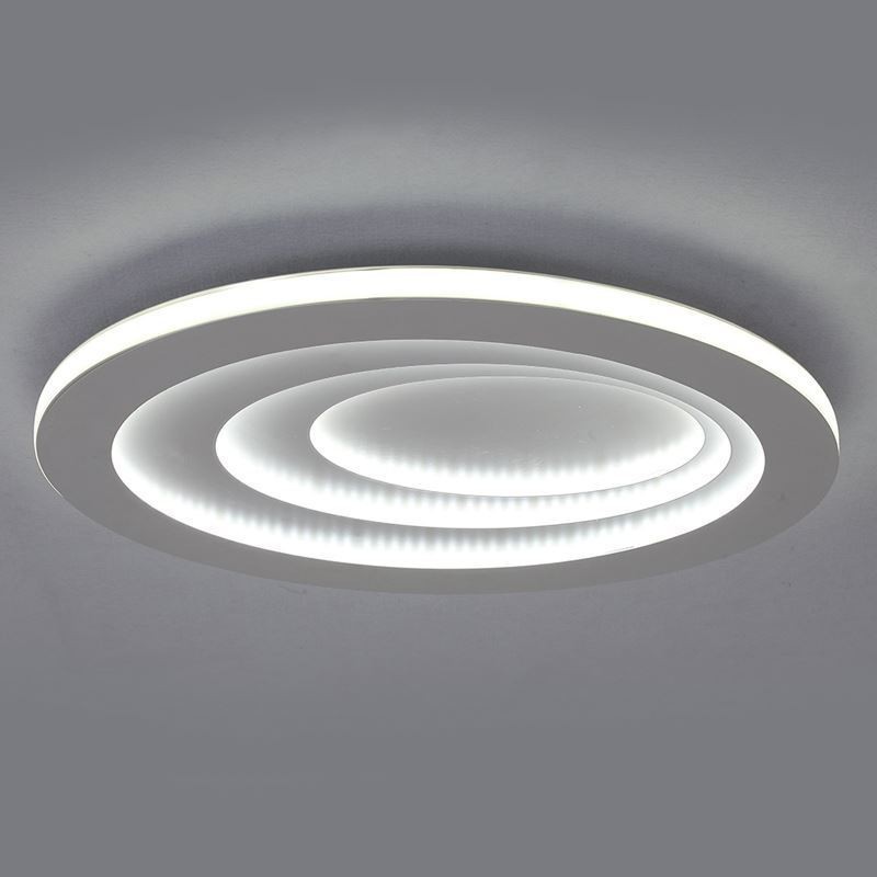Plafoniera a filo moderna a goccia d'acqua con illuminazione laterale