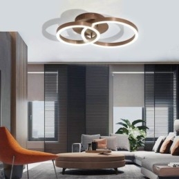 Plafoniera da soffitto LED moderna semplice 44W 3520 lm