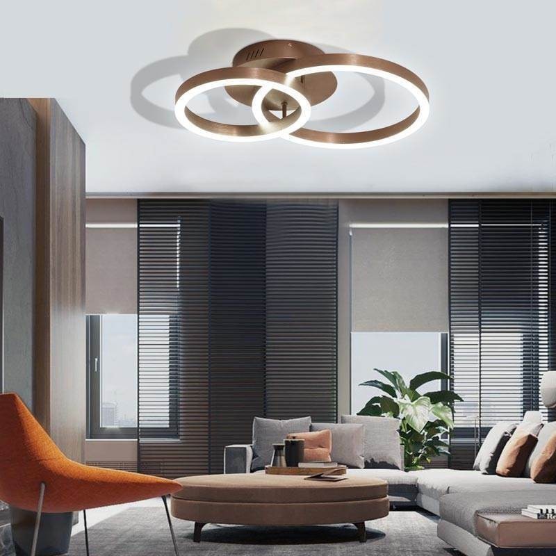 Plafoniera da soffitto LED moderna semplice 44W 3520 lm