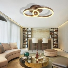 Plafoniera da soffitto LED moderna semplice 44W 3520 lm