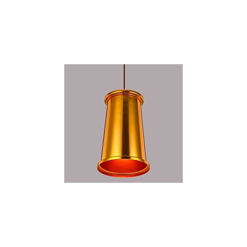 Lampadario mini moderno contemporaneo in metallo oro