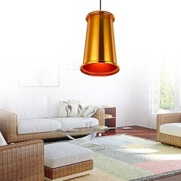 Lampadario mini moderno contemporaneo in metallo oro