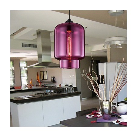 Lampadario a sospensione mini moderno contemporaneo in vetro