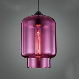 Lampadario a sospensione mini moderno contemporaneo in vetro