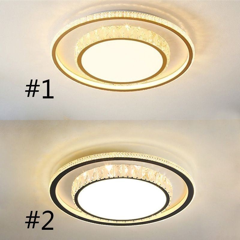 Lampada da soffitto in cristallo moderna semplice