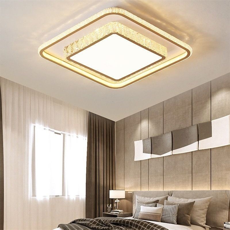Lampada da soffitto in cristallo moderna semplice