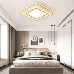 Lampada da soffitto in cristallo moderna semplice