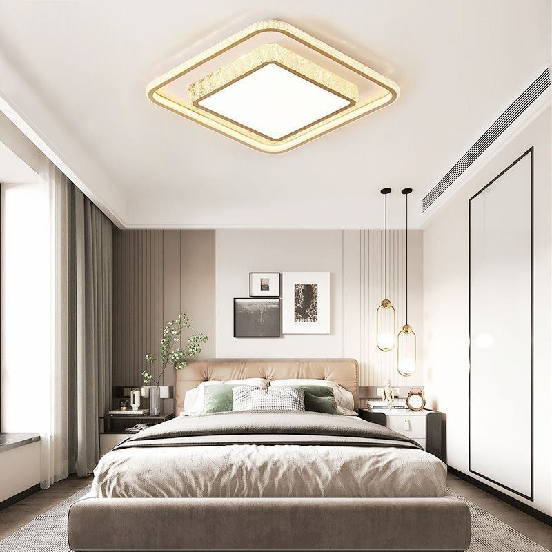 Lampada da soffitto in cristallo moderna semplice