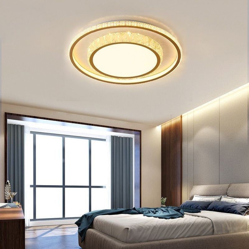 Lampada da soffitto in cristallo moderna semplice