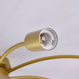 Plafoniera Spider a filo classica antica 8/10 luci E26/E27