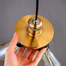 Lampadario mini moderno contemporaneo in metallo