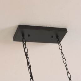 Lampada a sospensione da fattoria per isola, 6 luci