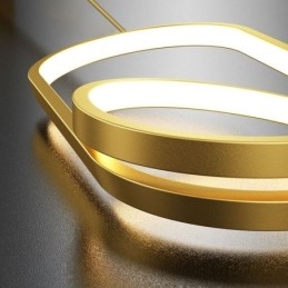 Lampada a sospensione moderna semplice LED 18W 1440 lm 21×40 cm