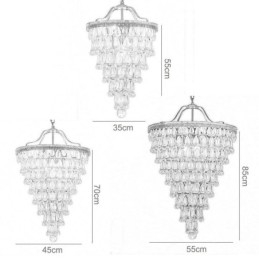 Lampada a sospensione rotonda retrò in cristallo di vetro, stile country