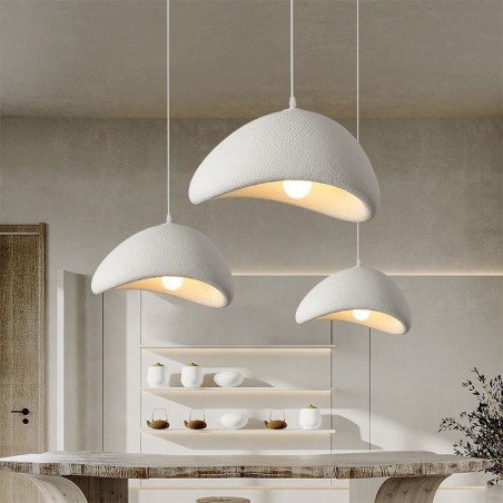 Lampada a sospensione in resina semplice moderna