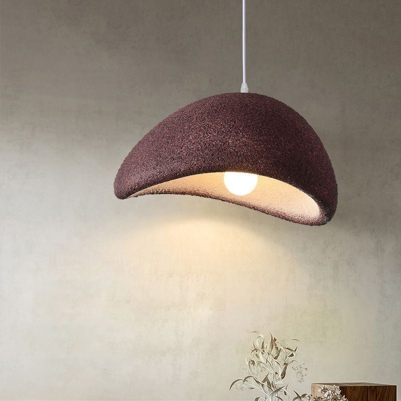 Lampada a sospensione in resina semplice moderna