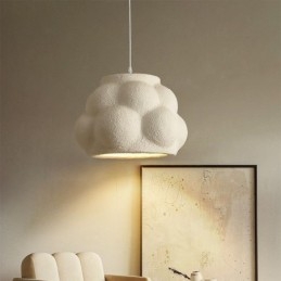 Lampada a sospensione moderna in resina con cavo regolabile 40×36×28 cm E26/E27