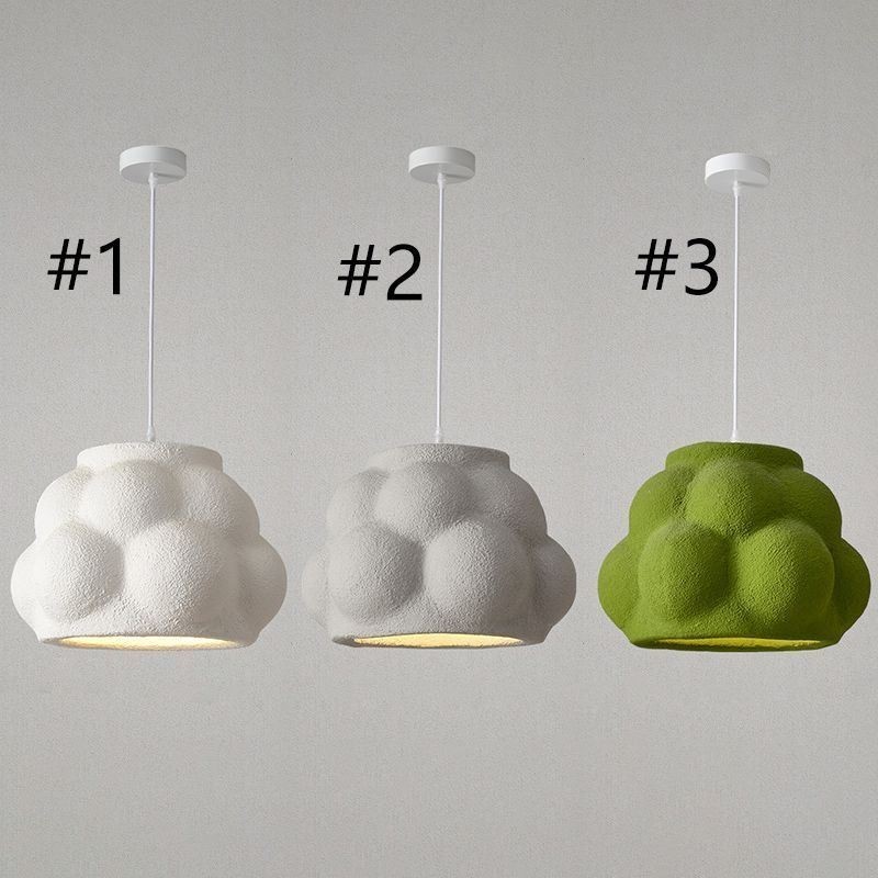 Lampada a sospensione moderna in resina con cavo regolabile 40×36×28 cm E26/E27