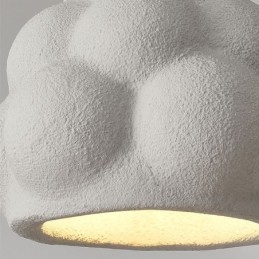 Lampada a sospensione moderna in resina con cavo regolabile 40×36×28 cm E26/E27