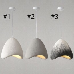 Lampada a sospensione in resina moderna, 1 luce, E26/E27, 33×25×30 cm
