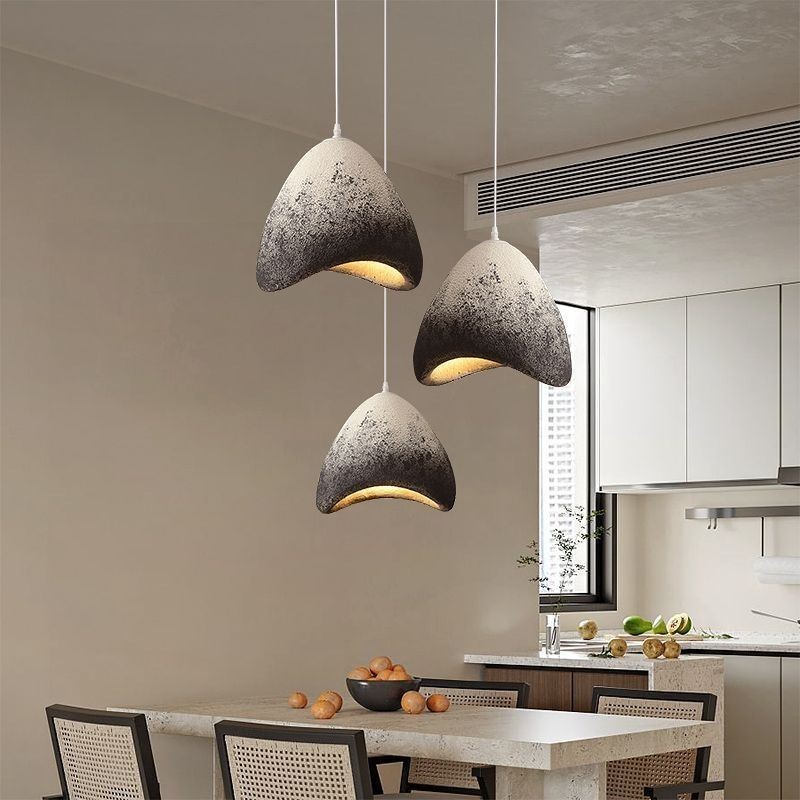 Lampada a sospensione in resina moderna, 1 luce, E26/E27, 33×25×30 cm