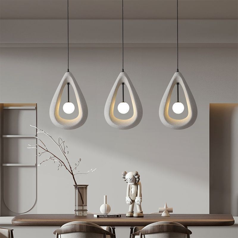 Lampada a sospensione in resina moderna 33 x 14 x 50 cm, cavo 150 cm