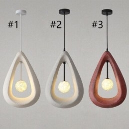 Lampada a sospensione in resina moderna 33 x 14 x 50 cm, cavo 150 cm