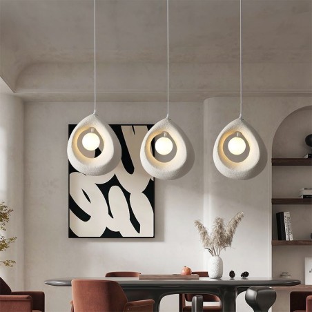 Lampada a sospensione moderna in resina con cavo regolabile 150 cm