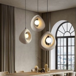 Lampada a sospensione moderna in resina con cavo regolabile 150 cm