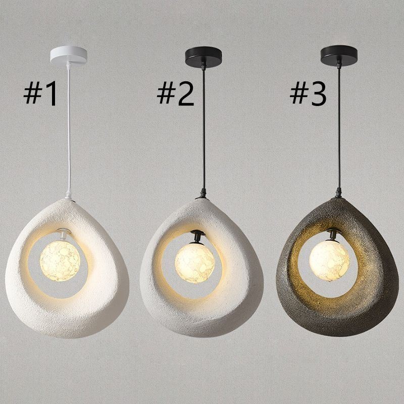 Lampada a sospensione moderna in resina con cavo regolabile 150 cm