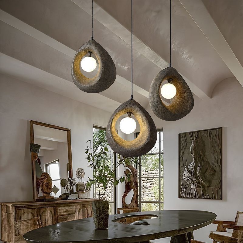 Lampada a sospensione moderna in resina con cavo regolabile 150 cm