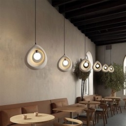 Lampada a sospensione moderna in resina con cavo regolabile 150 cm