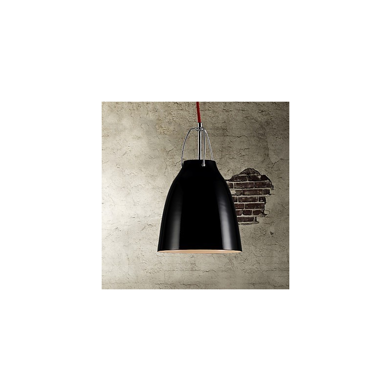 Lampada a sospensione moderna minimalista a 1 luce in metallo E26/E27