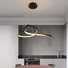 Lampada a sospensione LED minimalista Clover 35W 2800 lm 58 cm