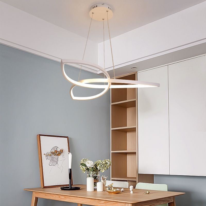 Lampada a sospensione LED minimalista Clover 35W 2800 lm 58 cm