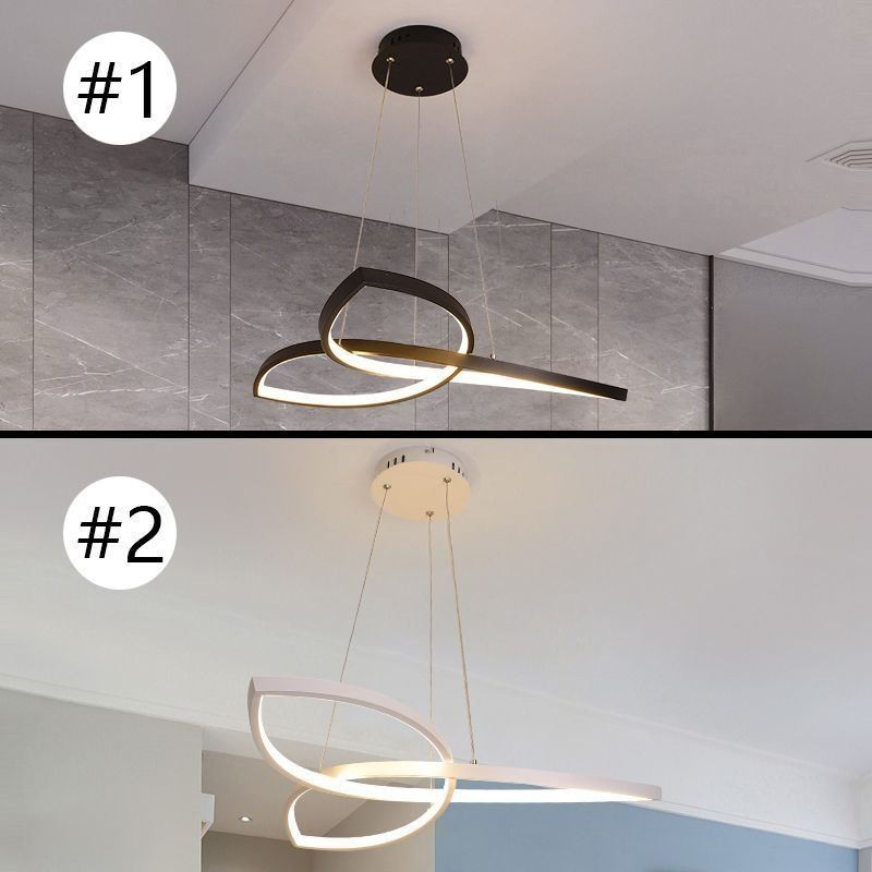 Lampada a sospensione LED minimalista Clover 35W 2800 lm 58 cm