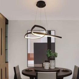 Lampada a sospensione LED minimalista Clover 35W 2800 lm 58 cm