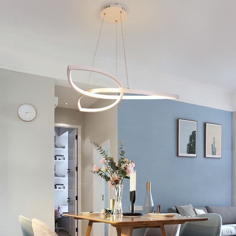 Lampada a sospensione LED minimalista Clover 35W 2800 lm 58 cm