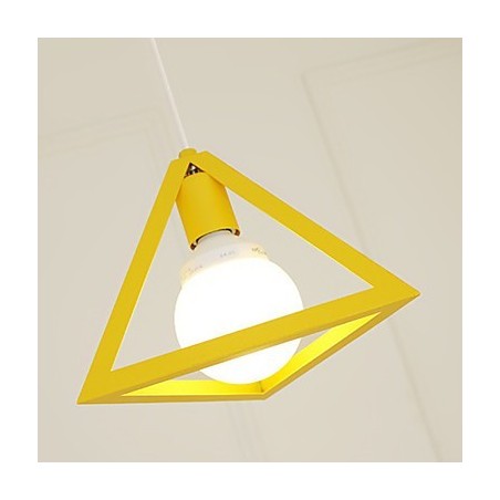Lampadario a sospensione mini lanterna in metallo dipinto