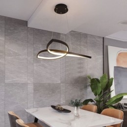 Lampada a sospensione LED minimalista Clover 35W 2800 lm 58 cm