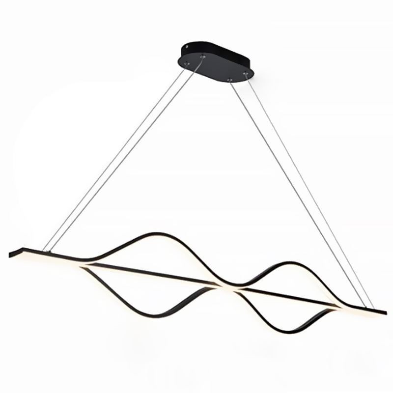 Lampada a sospensione LED minimalista Wave Light