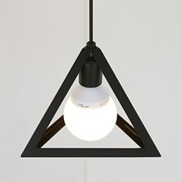 Lampadario a sospensione mini lanterna in metallo dipinto