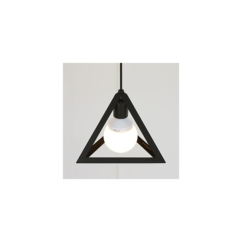 Lampadario a sospensione mini lanterna in metallo dipinto