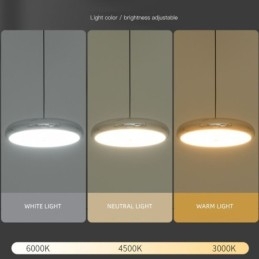 Lampada a sospensione a 3 luci moderna semplice