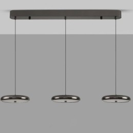 Lampada a sospensione a 3 luci moderna semplice